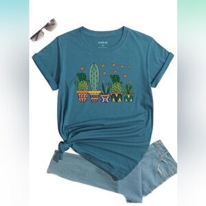 SHEIN || NWOT Cactus Tee 🌵 (L)